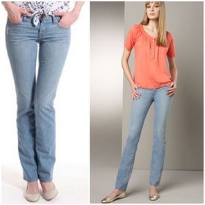 J brand Pencil Leg light dressed jeans